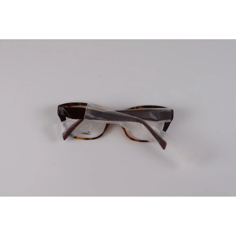 Enhance Womens Eyeglasses EN4472 Burgundy Tortoise Shell Cat Eye 54-17-145 NWT
